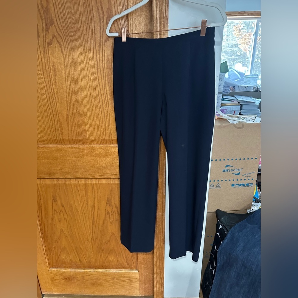 Coldwater Creek Classic Black Straight Leg Pants